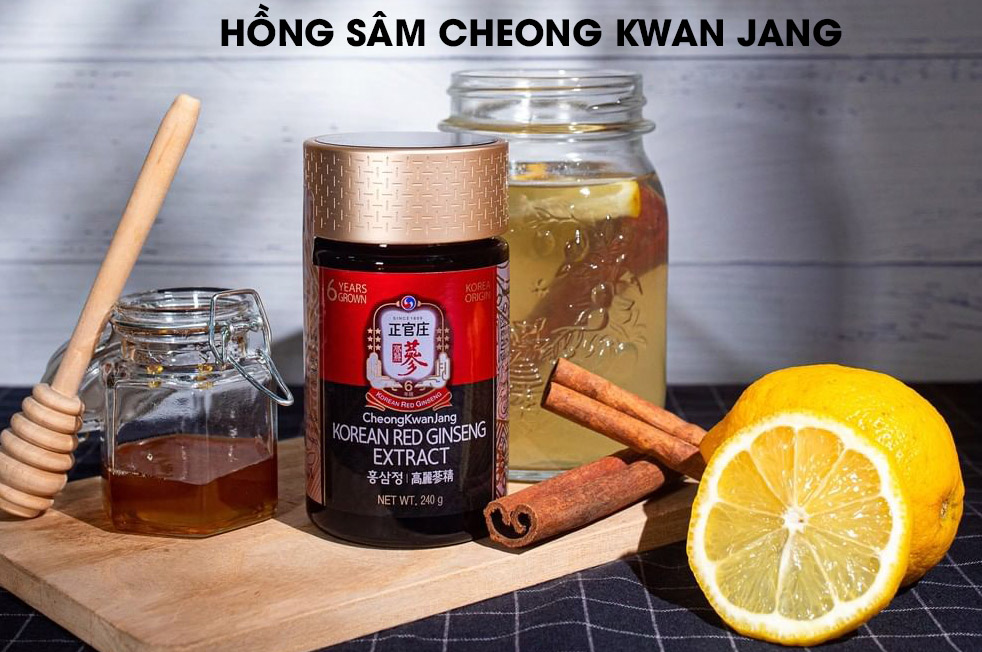 Banner hồng sâm cheong kwan jang
