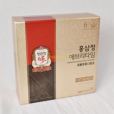 Nước hồng sâm Cheong Kwan Jang Hàn Quốc Everytime 10ml x 30 gói